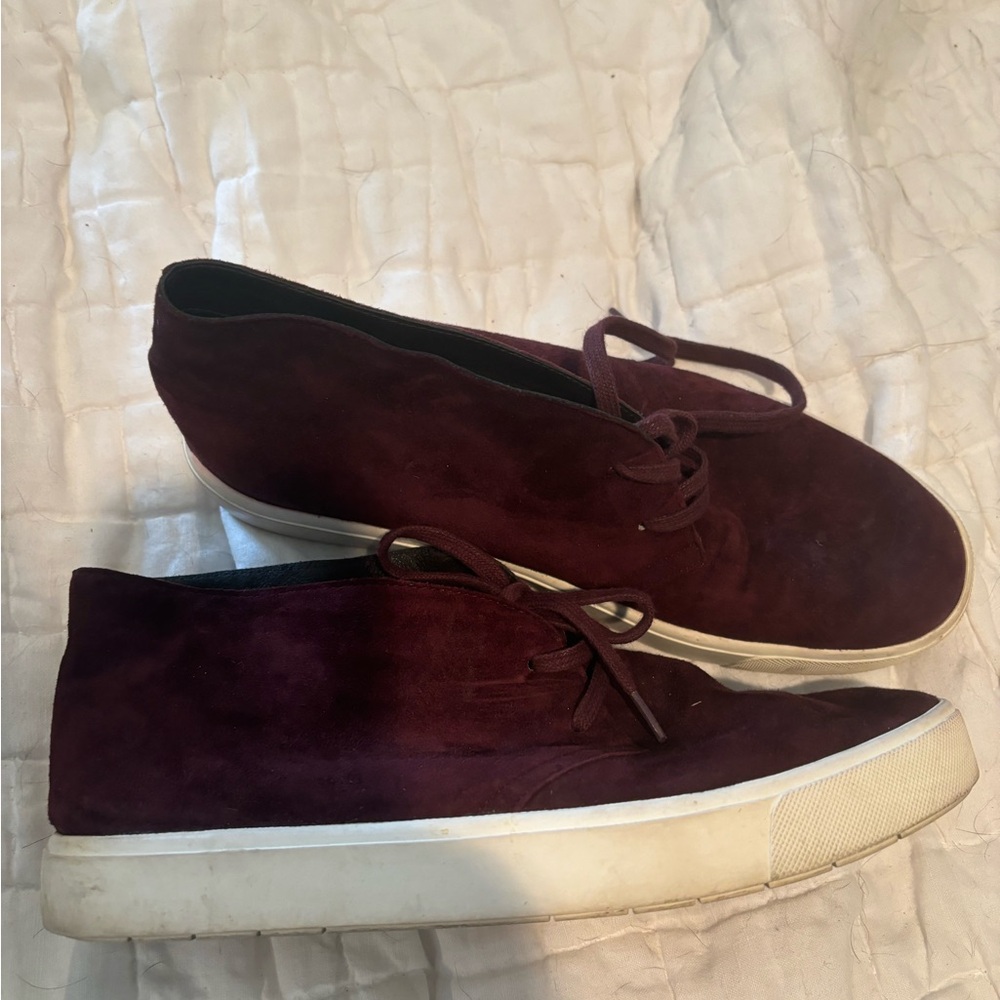 Vince Chelsea Pomegranate shoes, size 7 1/2